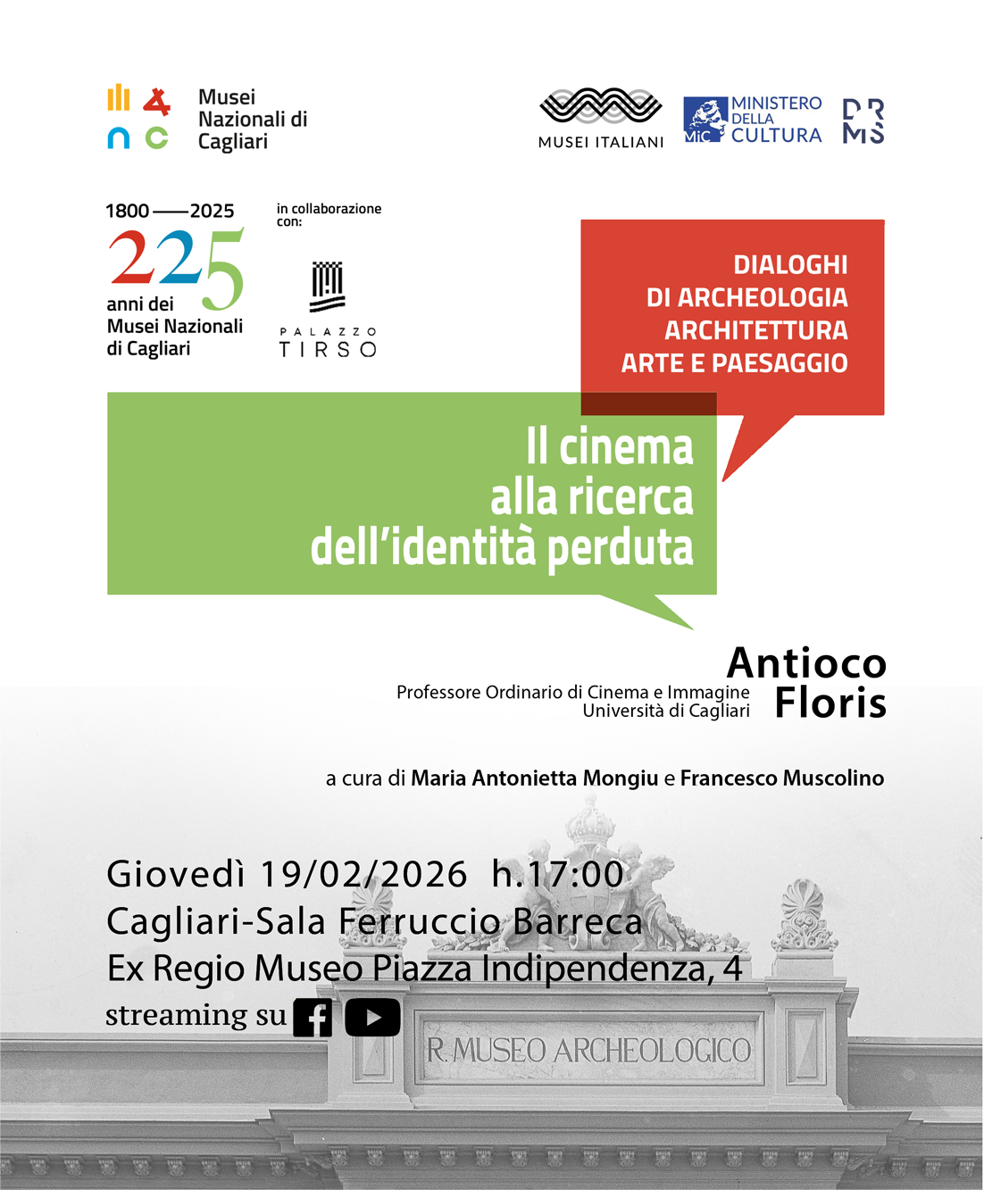 Il cinema alla ricerca dell’identità perduta - Dialoghi di archeologia, architettura, arte e paesaggio